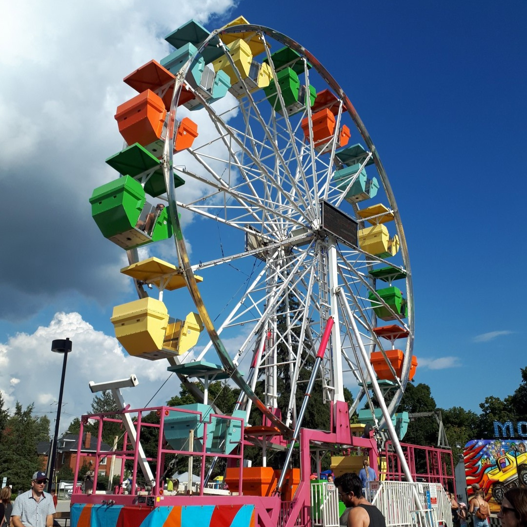 The ferris wheel at Acton Fall Fair